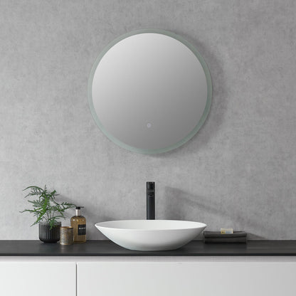 Altair Dimora 24" Round Wall-Mounted LED Mirror