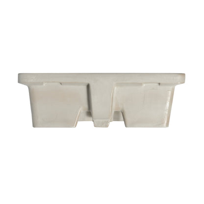 Altair Dixie 20" Retegular White Finish Ceramic Undermount Vanity Sink