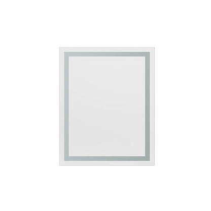Altair Genova 24" Rectangle Wall-Mounted LED Mirror