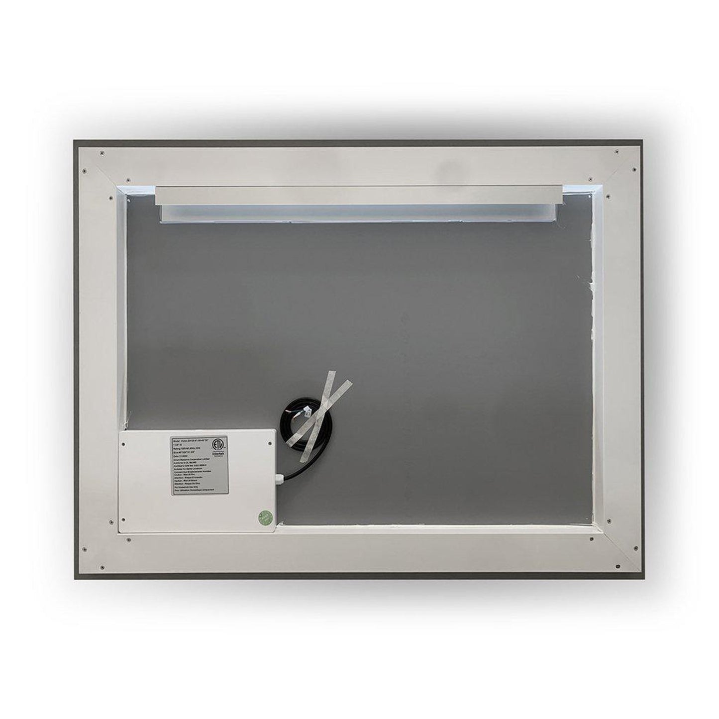 Altair Genova 40" Rectangle Wall-Mounted LED Mirror