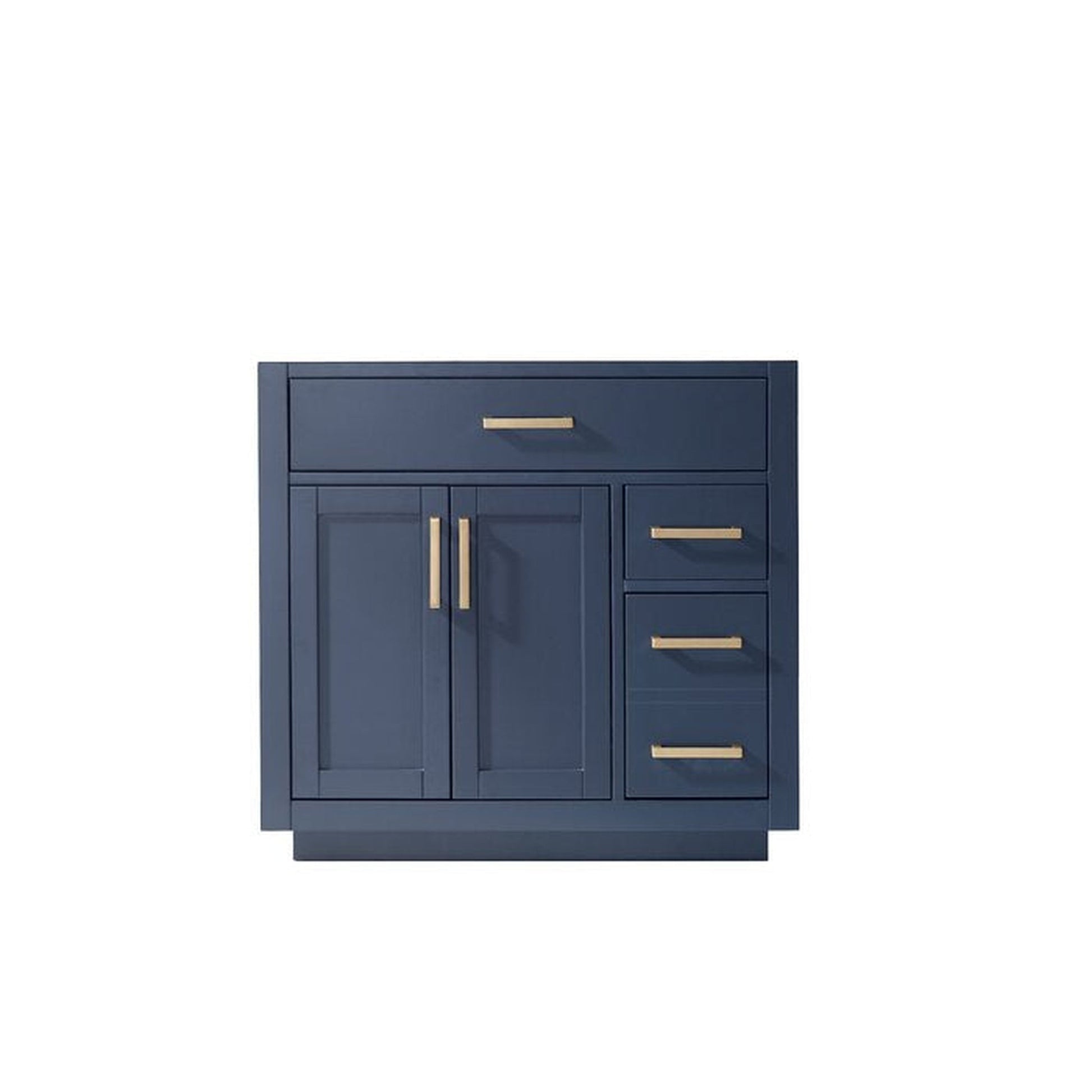 Altair Ivy 36" Royal Blue Freestanding Single Bathroom Vanity Base