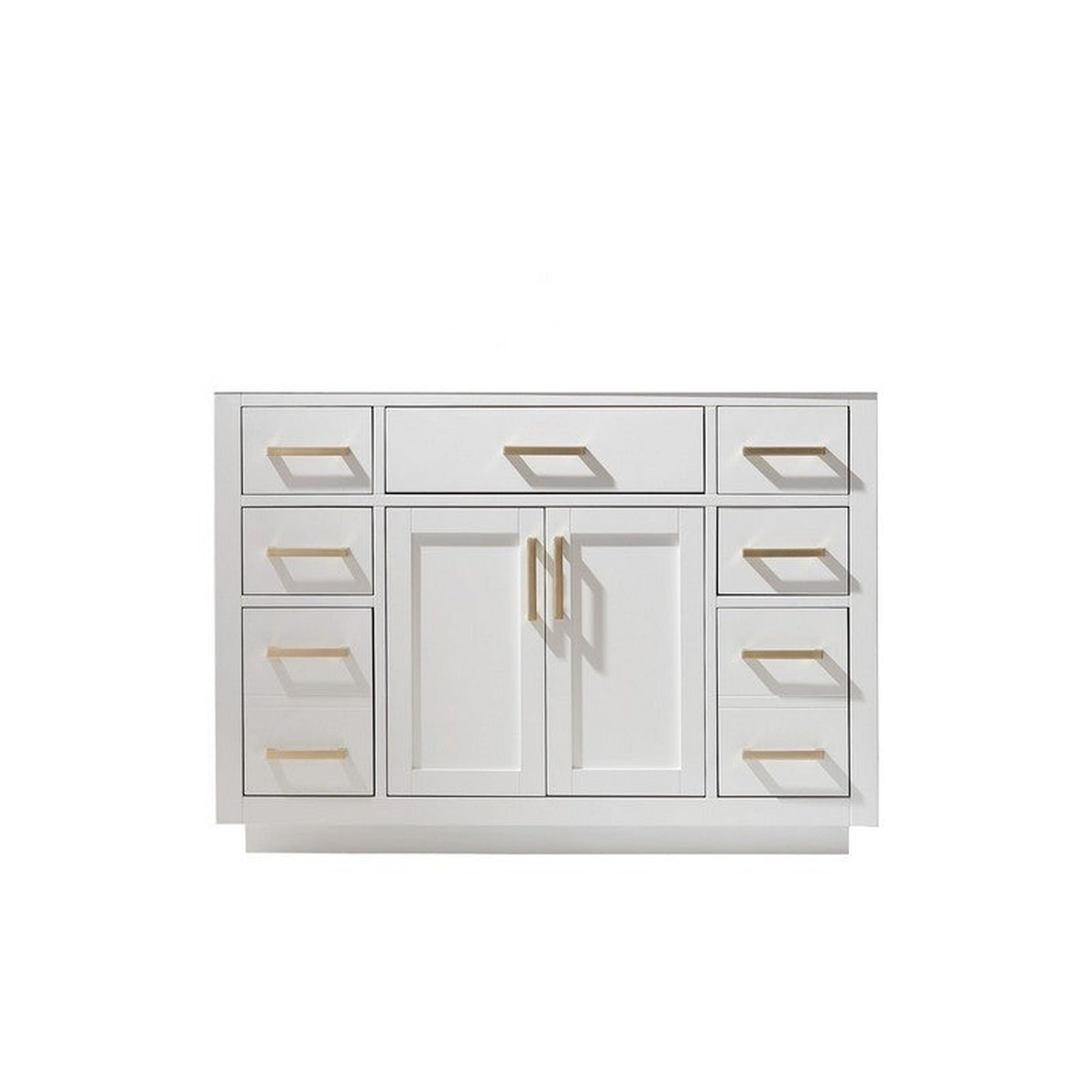 Altair Ivy 48" White Freestanding Single Bathroom Vanity Base