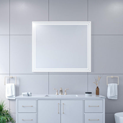 Altair Livorno 36" Rectangle Wall-Mounted LED Mirror