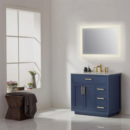 Altair Livorno 36" Rectangle Wall-Mounted LED Mirror