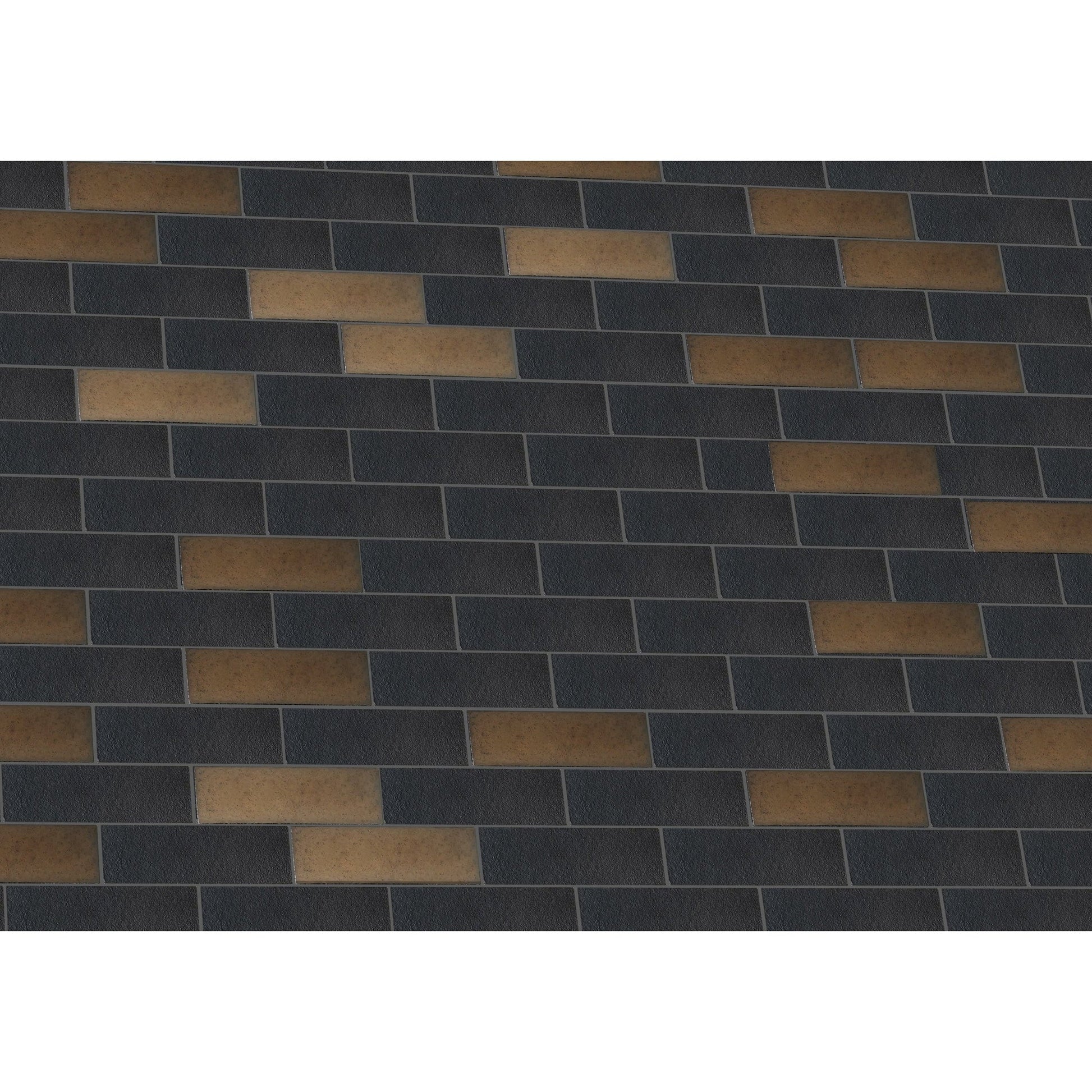 Altair Lorca 9 pcs. Rectangle Dark Grey Stone Mosaic Floor and Wall Tile