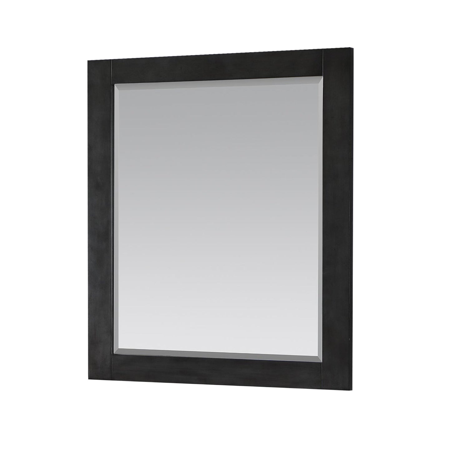 Altair Maribella 27.2" x 36" Rectangle Rust Black Wood Framed Wall-Mounted Mirror