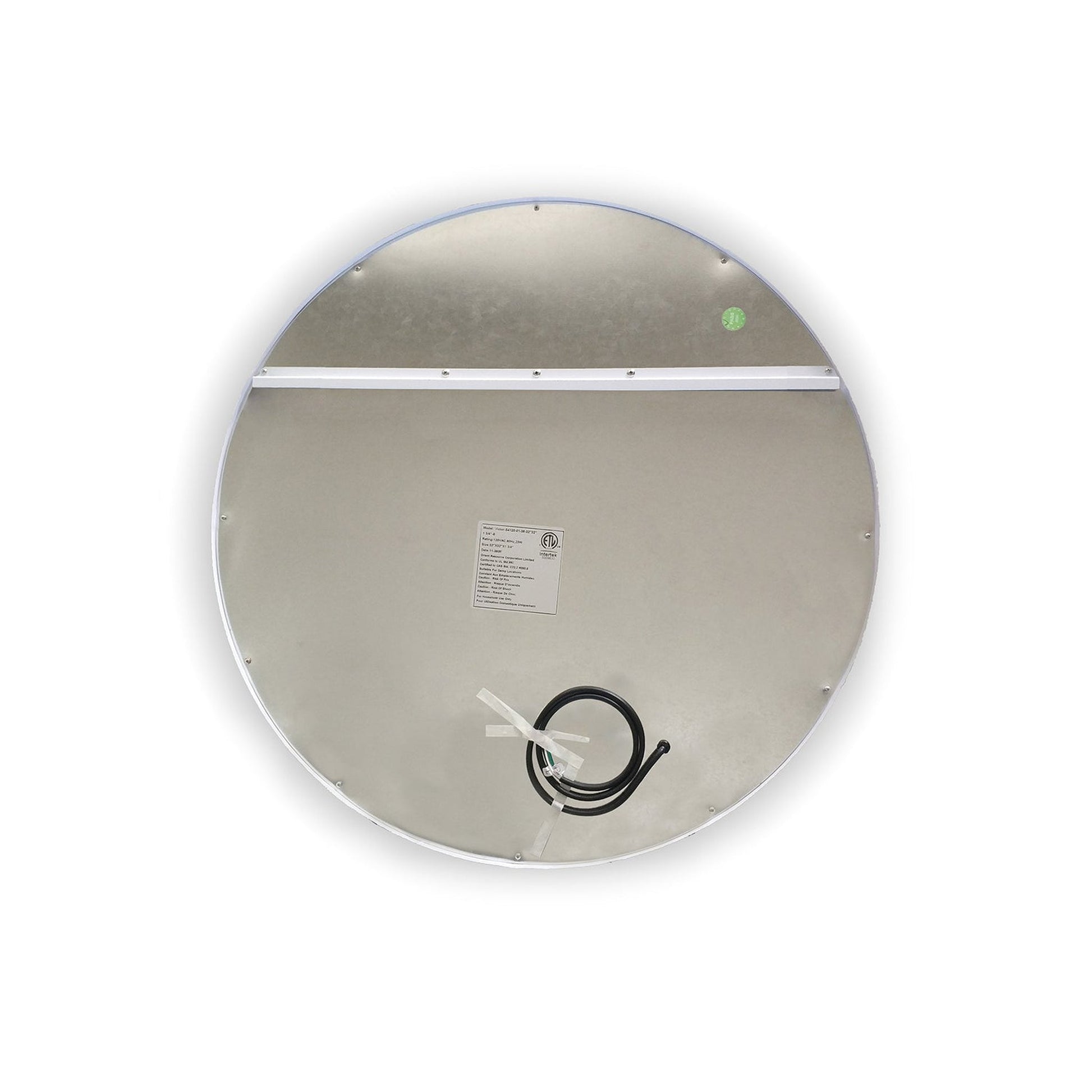 Altair Padova 24" Round Wall-Mounted LED Mirror