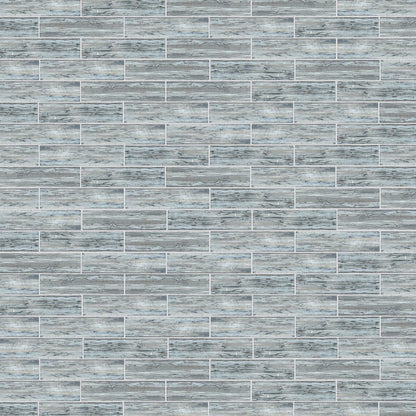 Altair Sonnagh 40 pcs. Rectangle Wood Grain Glass Mosaic Wall Tile