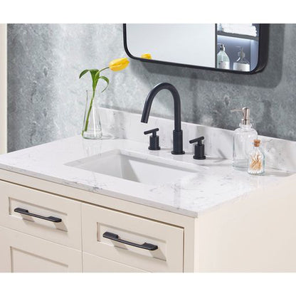 Bathroom Vanities Outlet Atlanta Renovate for LessColumbia 59 Double Vanity,  Ash Gray, Radiant Gold w/ Glossy White Composite Top