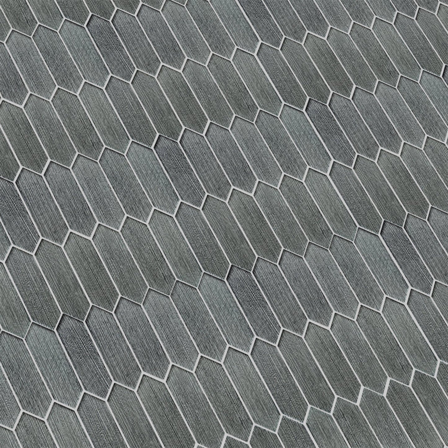 Altair Windey 11 pcs. Hexagon Black Glass Mosaic Wall Tile