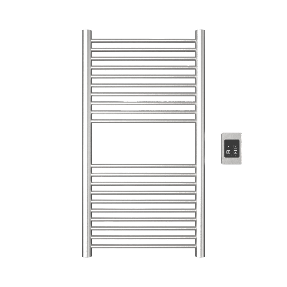 Amba Antus A2036 20-Bar Brushed Stainless Steel Hardwired Towel Warmer