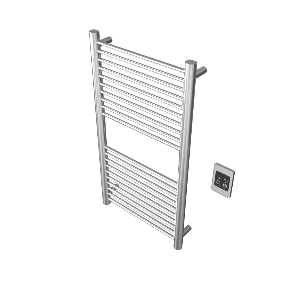 Amba Antus A2036 20-Bar Brushed Stainless Steel Hardwired Towel Warmer