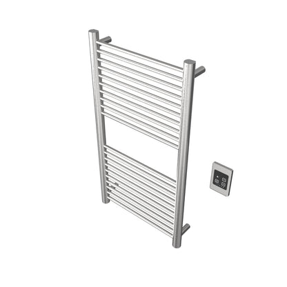 Amba Antus A2036 20-Bar Brushed Stainless Steel Hardwired Towel Warmer