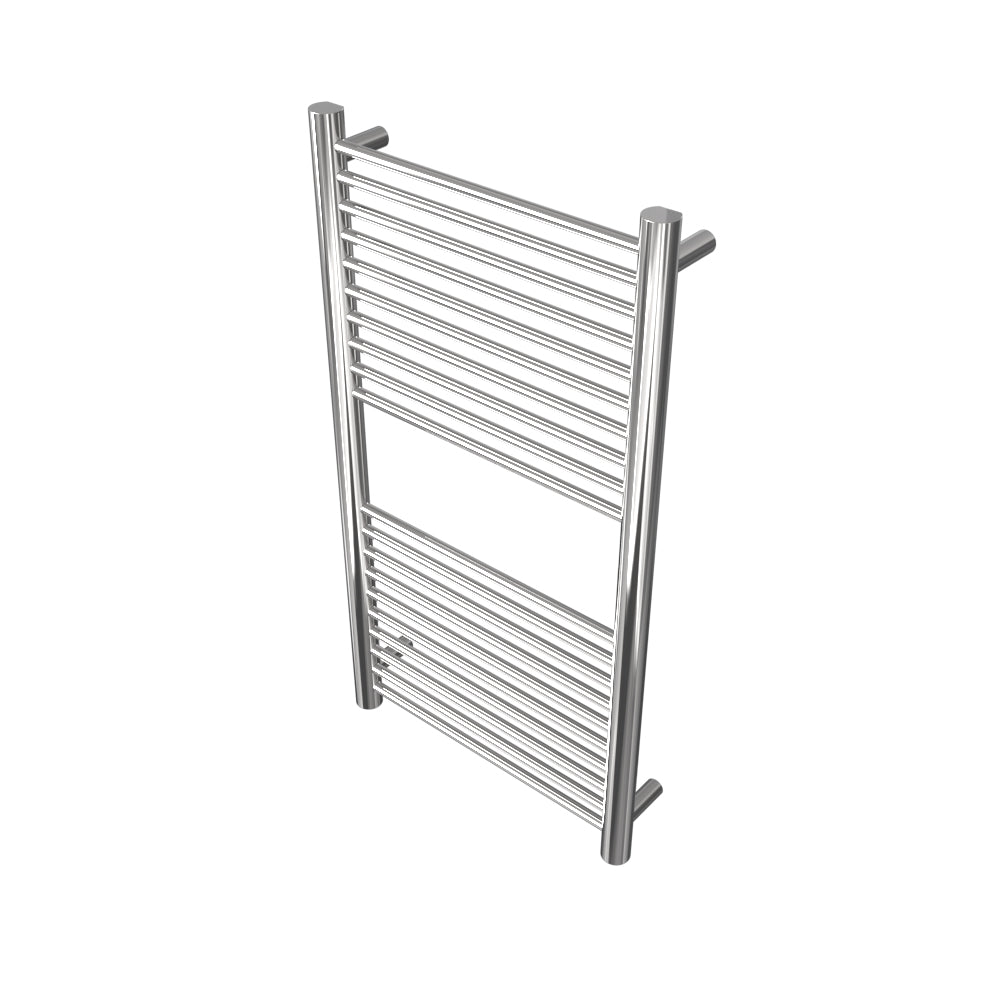 Amba Antus A2036 20-Bar Polished Stainless Steel Hardwired Towel Warmer