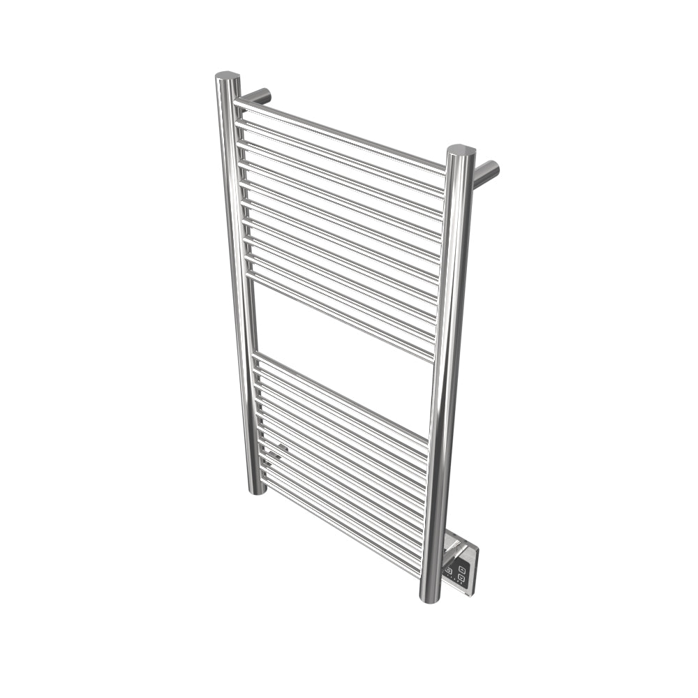 Amba Antus A2036 20-Bar Polished Stainless Steel Hardwired Towel Warmer