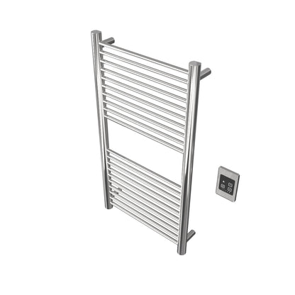 Amba Antus A2036 20-Bar Polished Stainless Steel Hardwired Towel Warmer