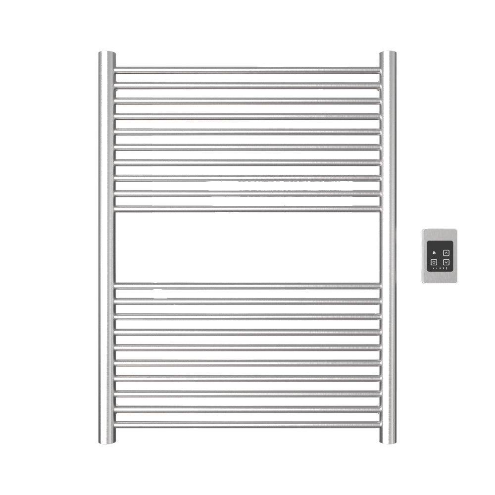 Amba Antus A2836 20-Bar Brushed Stainless Steel Hardwired Towel Warmer