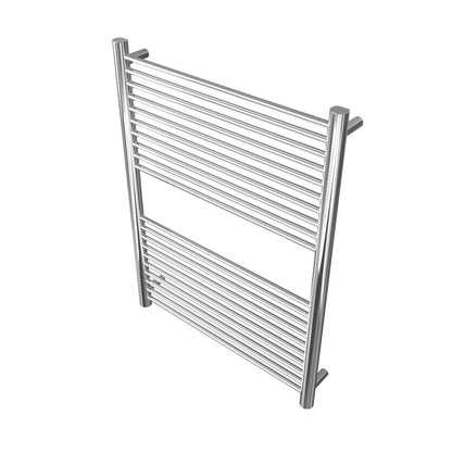 Amba Antus A2836 20-Bar Polished Stainless Steel Hardwired Towel Warmer