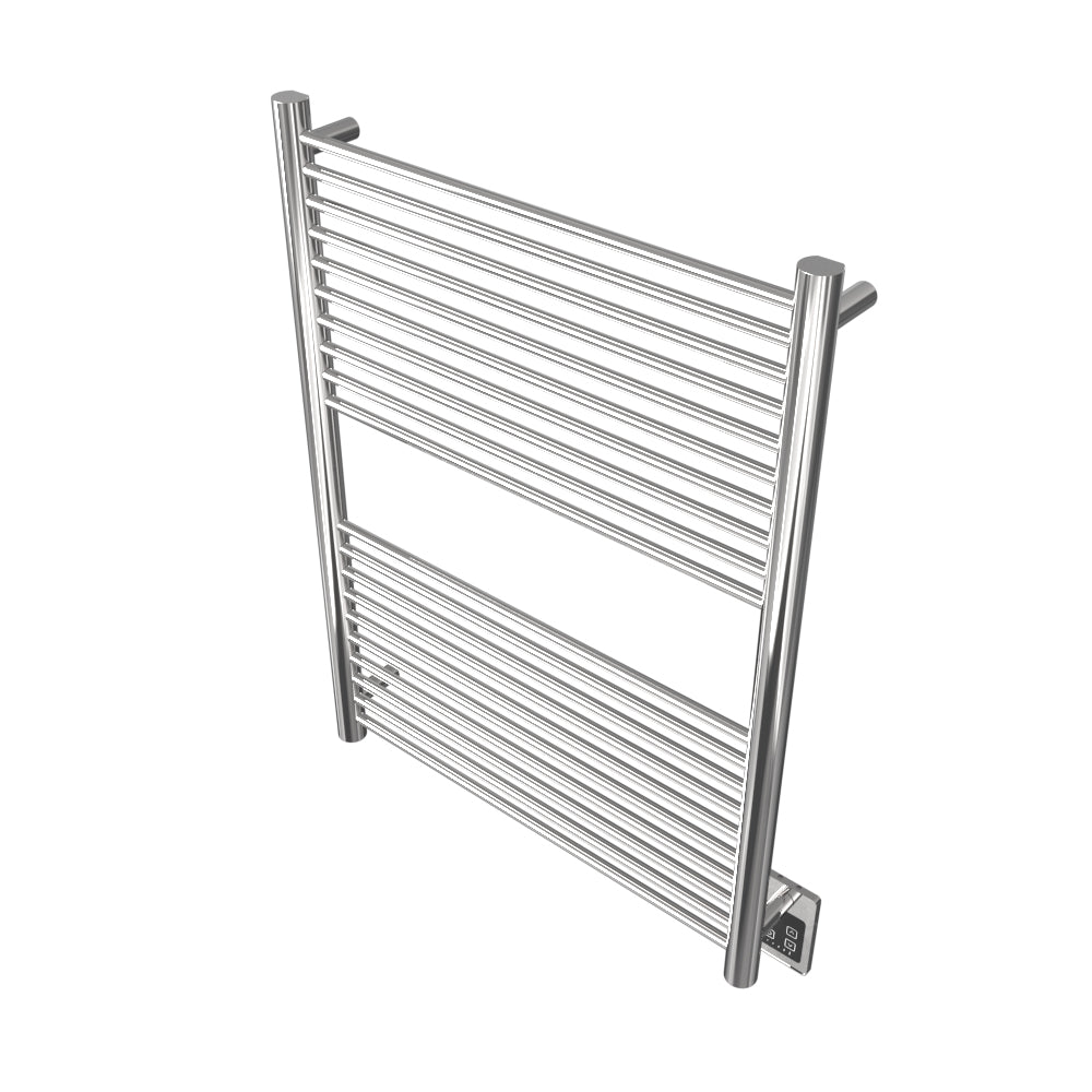 Amba Antus A2836 20-Bar Polished Stainless Steel Hardwired Towel Warmer