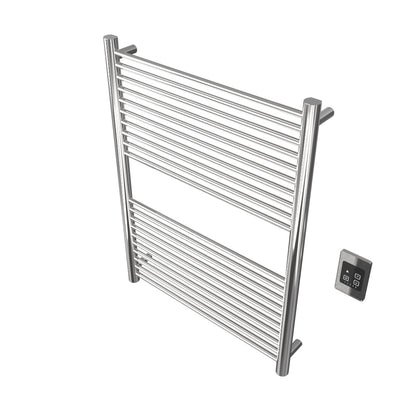 Amba Antus A2836 20-Bar Polished Stainless Steel Hardwired Towel Warmer