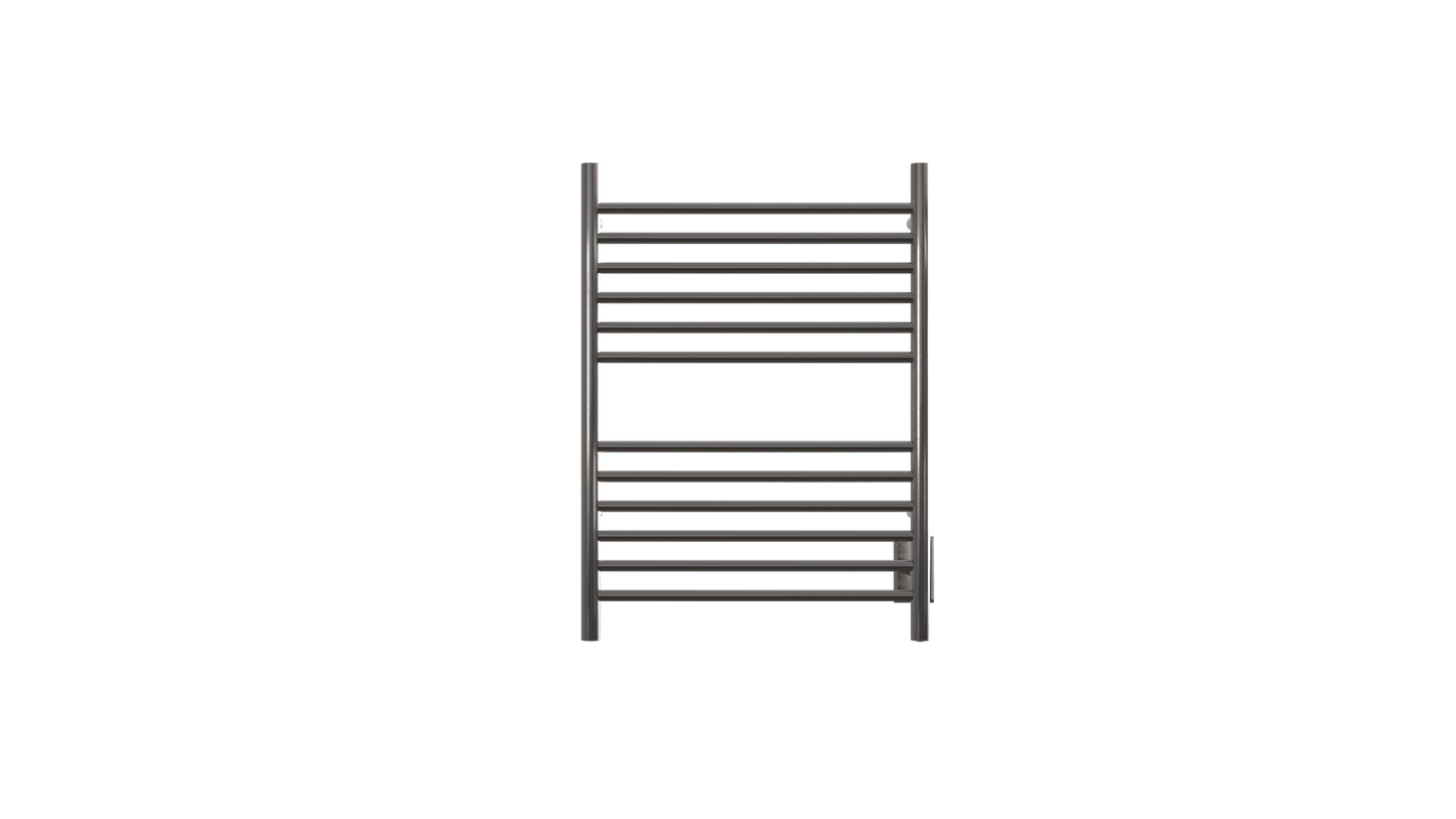 Amba Cape 2332 12-Straight Bar Hardwired Brushed Stainless Steel Towel Warmer