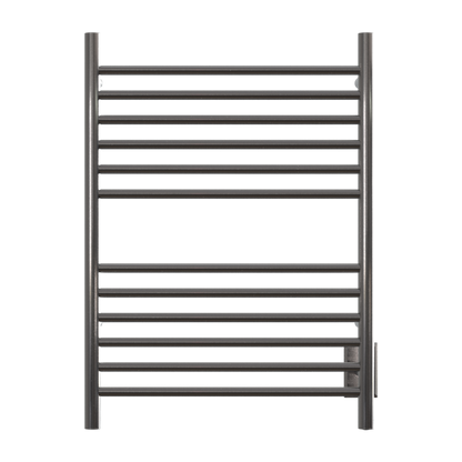 Amba Cape 2332 12-Straight Bar Hardwired Brushed Stainless Steel Towel Warmer