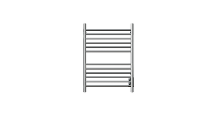 Amba Cape 2332 12-Straight Bar Hardwired Polished Stainless Steel Towel Warmer