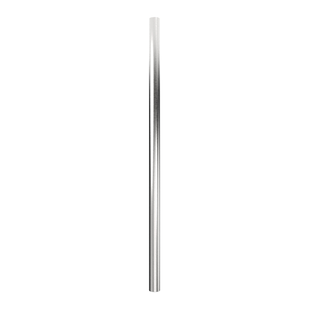 Amba Modello I Round 40" Hardwired Single Bar Brushed Stainless Steel Towel Warmer