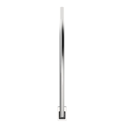 Amba Modello I Round 40" Hardwired Single Bar Polished Stainless Steel Towel Warmer