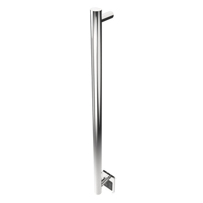 Amba Modello I Round 40" Hardwired Single Bar Polished Stainless Steel Towel Warmer