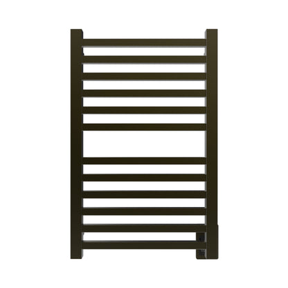 Amba Quadro Q2132 12-Bar Brushed Bronze Hardwired Towel Warmer