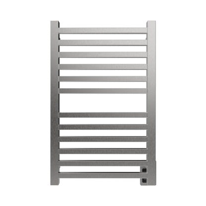 Amba Quadro Q2132 12-Bar Brushed Stainless Steel Hardwired Towel Warmer