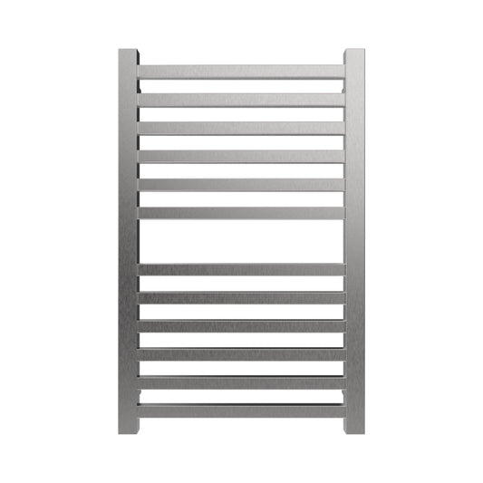 Amba Quadro Q2132 12-Bar Brushed Stainless Steel Hardwired Towel Warmer