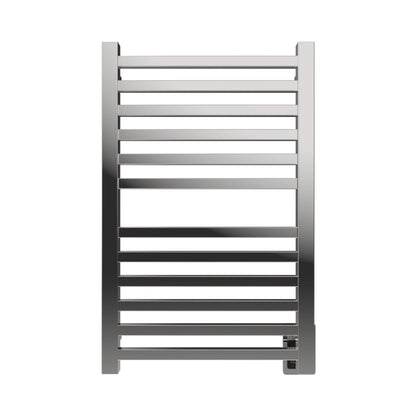 Amba Quadro Q2132 12-Bar Polished Stainless Steel Hardwired Towel Warmer