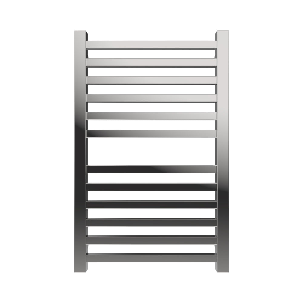 Amba Quadro Q2132 12-Bar Polished Stainless Steel Hardwired Towel Warmer