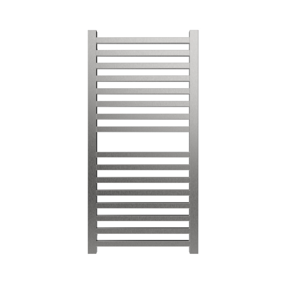 Amba Quadro Q2142 16-Bar Brushed Stainless Steel Hardwired Towel Warmer