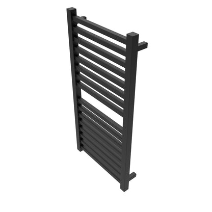 Amba Quadro Q2142 16-Bar Matte Black Hardwired Towel Warmer