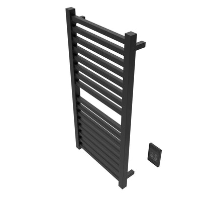 Amba Quadro Q2142 16-Bar Matte Black Hardwired Towel Warmer