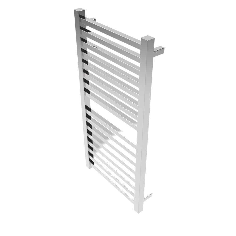 Amba Quadro Q2142 16-Bar Polished Stainless Steel Hardwired Towel Warmer