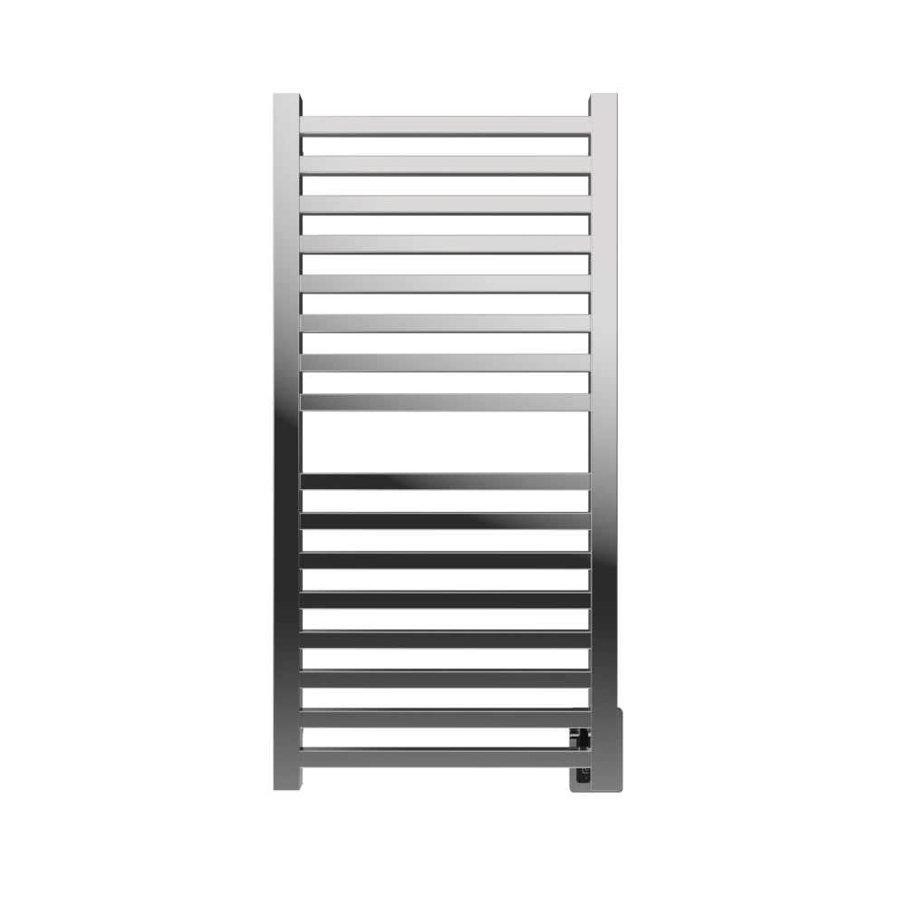 Amba Quadro Q2142 16-Bar Polished Stainless Steel Hardwired Towel Warmer