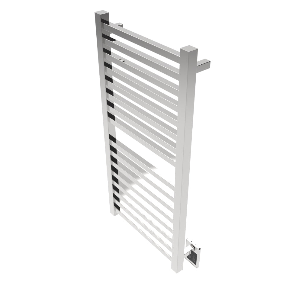 Amba Quadro Q2142 16-Bar Polished Stainless Steel Hardwired Towel Warmer