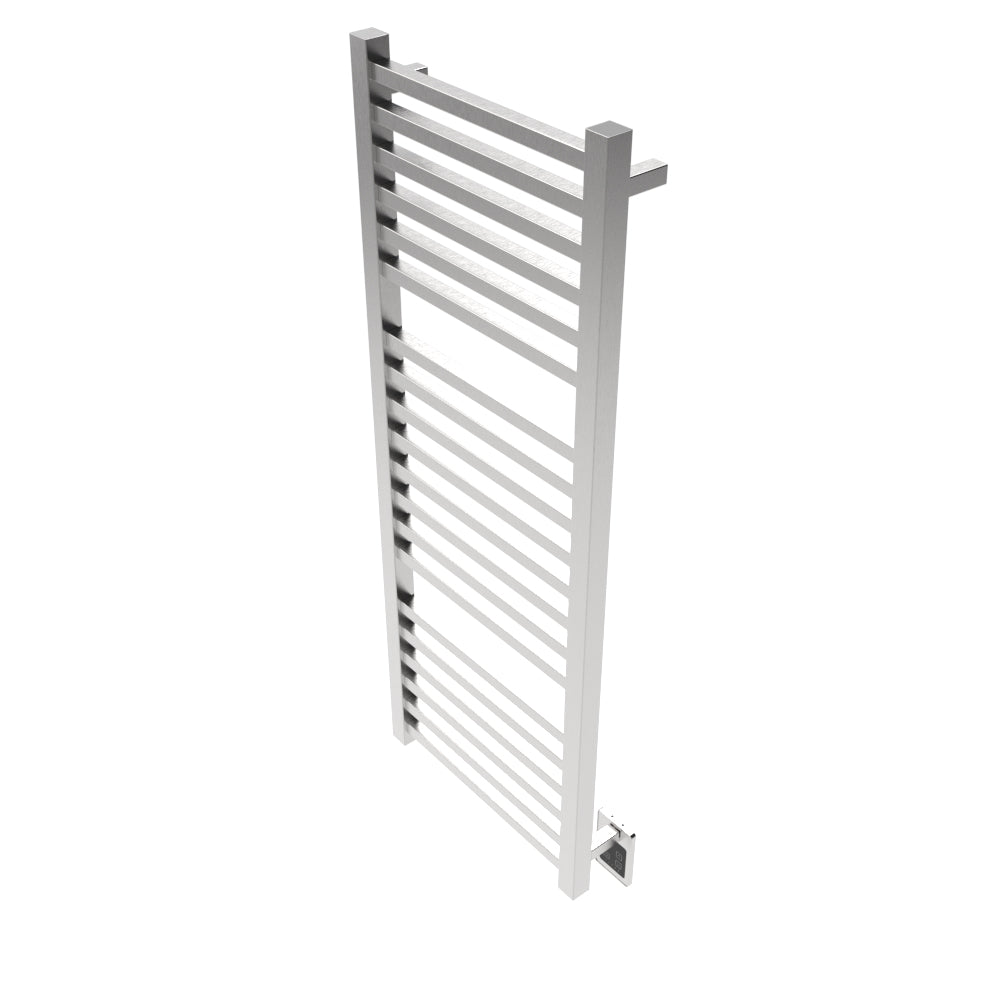 Amba Quadro Q2154 20-Bar Brushed Stainless Steel Hardwired Towel Warmer