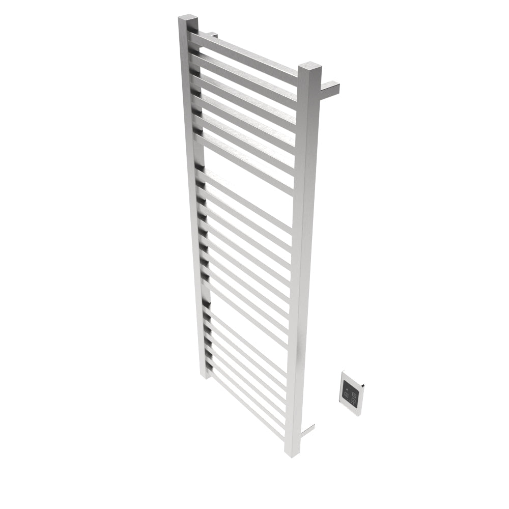 Amba Quadro Q2154 20-Bar Brushed Stainless Steel Hardwired Towel Warmer