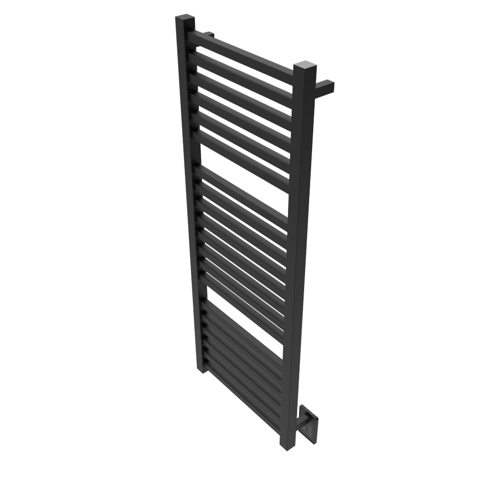 Amba Quadro Q2154 20-Bar Matte Black Hardwired Towel Warmer