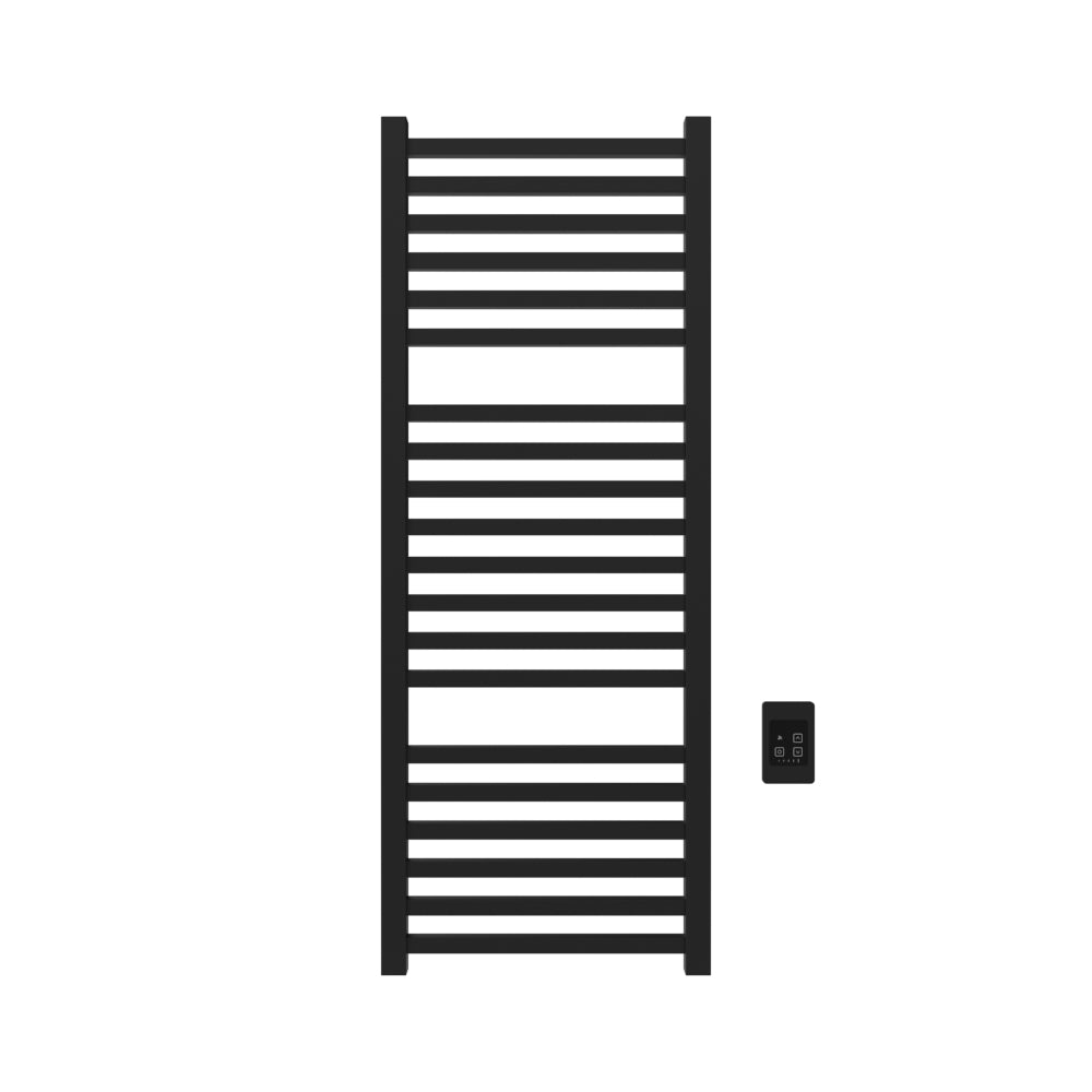 Amba Quadro Q2154 20-Bar Matte Black Hardwired Towel Warmer