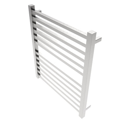 Amba Quadro Q2932 12-Bar Brushed Stainless Steel Hardwired Towel Warmer