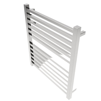 Amba Quadro Q2932 12-Bar Polished Stainless Steel Hardwired Towel Warmer