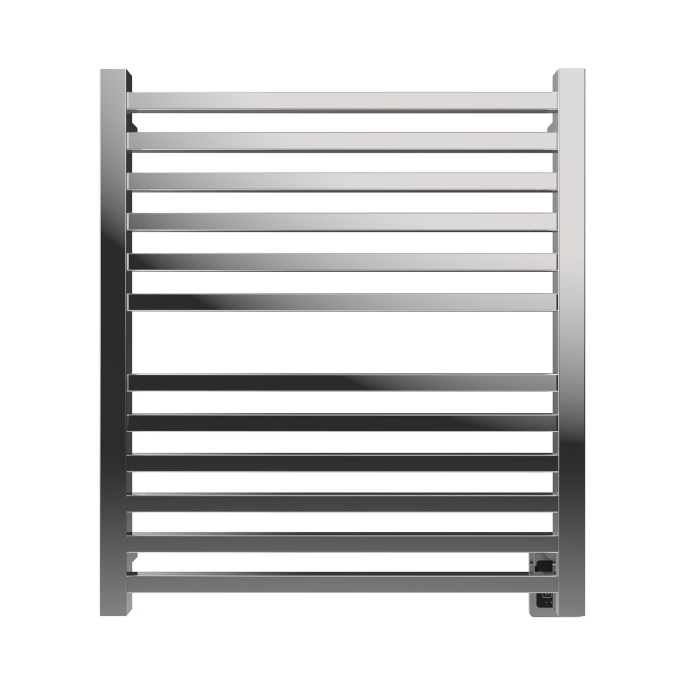 Amba Quadro Q2932 12-Bar Polished Stainless Steel Hardwired Towel Warmer