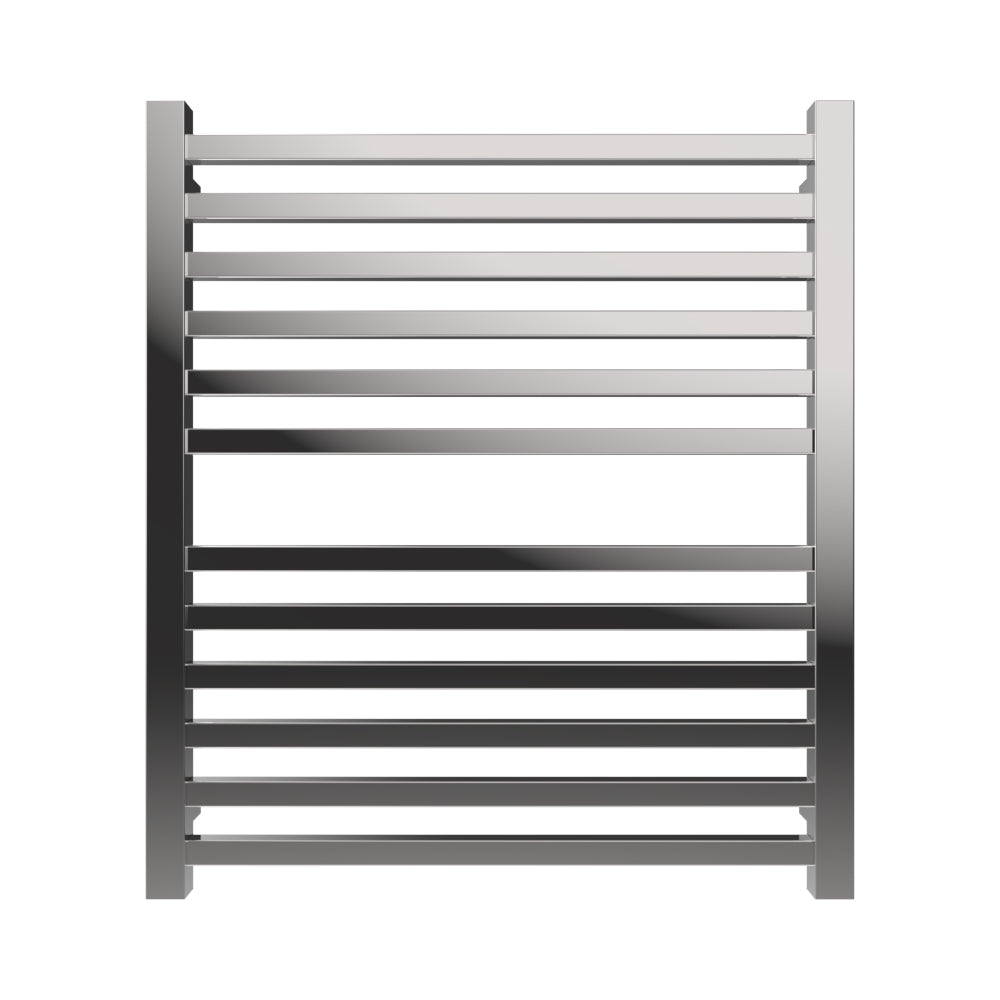 Amba Quadro Q2932 12-Bar Polished Stainless Steel Hardwired Towel Warmer