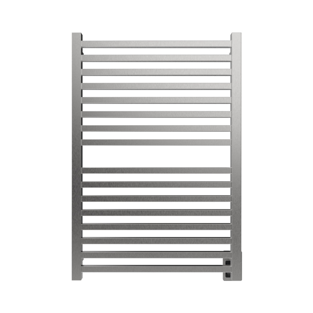 Amba Quadro Q2942 16-Bar Brushed Stainless Steel Hardwired Towel Warmer